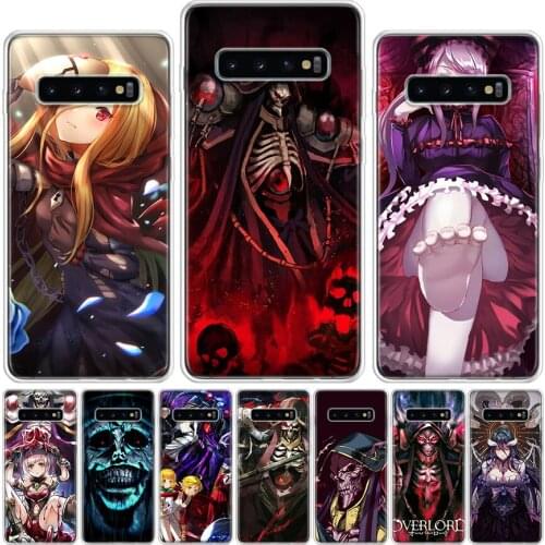 Overlord Anime Phone Case For Samsung Galaxy A51 A71 A50 A70 A80 A90 A01 A6 A7 A8 A10 A10S A20S A20E A30 A40 Plus Cover