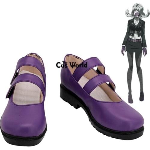 Danganronpa 3: The End of Hopes Peak High School Kimura Seiko Anime Customize Cosplay Flat Shoes Boots