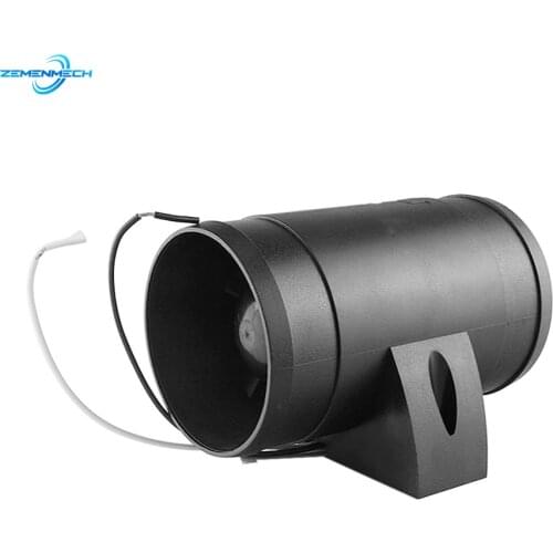 Marine Boat Parts 12V In-Line Air Blower Boat Bilge Engine Galley Marine Cabin Ventilation Fan Corrosion Resistant ABS Hardware