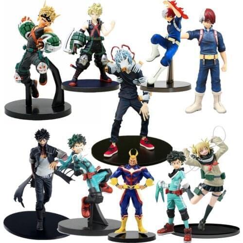 Midoriya Izuku My Hero Academia Figure Shoto Todoroki Bakugou Katsuki Shigaraki Himiko Eijiro Boku No Hero Academia Toys
