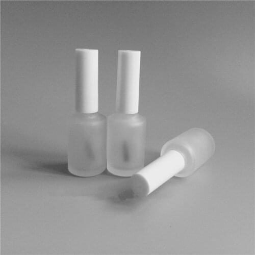 15ML Nail Polish Bottle with Brush Refillable Empty Cosmetic Containor Glass bottle Nail Art Manicure Tool F20172456