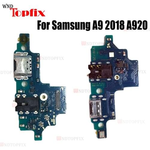For Samsung Galaxy A9 2018 Charging Port Flex Cable Replacement A9200 USB Dock Charger Flex Cable For Samsung a920 Charging Port