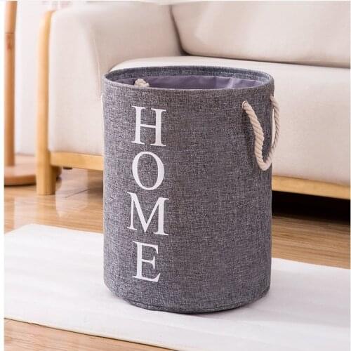 Laundry Basket Thickened Large Folding Dirty Clothes Hamper for Bedroom Clothes Storage Bag Bucket Baskets for Organizing