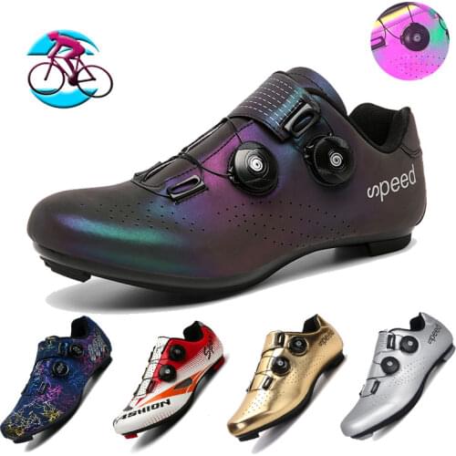 New Cycling Shoes Men Outdoor Spd Professional Athletic Bicycle Shoes MTB Cycling Sneakers Self-Locking Road Bike Sneakers Women