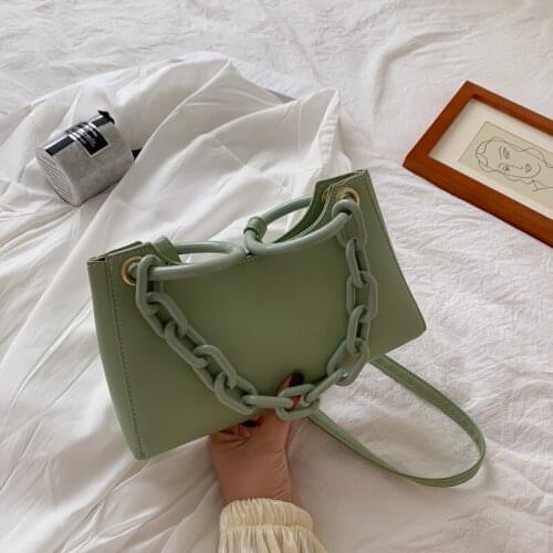 Fashion Summer Women Shoulder Bags 2021 New Lady Hand Bags Luxury Designers Girl Underarm Bags Female Thick Chain Phone Bag