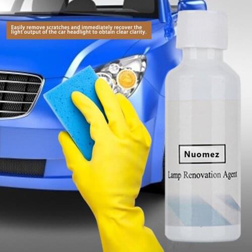 Car Headlight Restoration Kit Polishing Headlamp Brightener For Car Head Lamp Lenses Deep Clean Head Light Paste 20ML