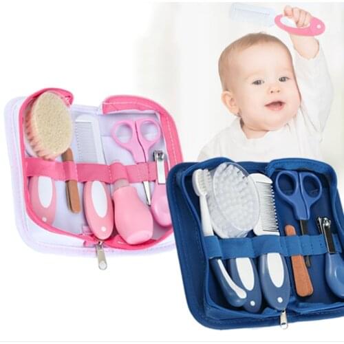Baby Nails Hair Nose Care Set Comb Brush Set Newborn Daily Care Set Newborn Baby Care Tools Newborn Grooming Brush Kit Baby Care