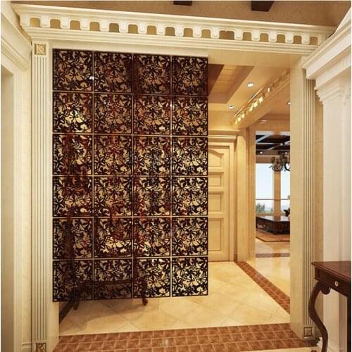 6PCS Room divider Room partition wall room dividers Partitions PVC Wall stickers room dividers partitions folding Screen