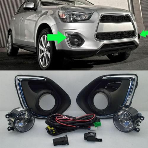 Fit For Mitsubishi Outlander Sport 2013 2014 2015 Car Front Bumper Fog Driving Light