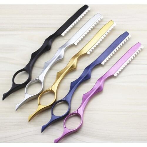 Professional 2 in 1 scissors 440C hair scissors thinning shears cutting barber hairdressing scissors styling tools Free shipping