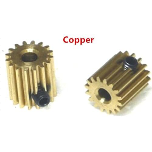 10/11/12/13/14/15 Teeth 0.7 Modulus Copper Carbon Gear Motor Shaft Reduction