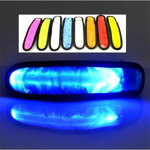Hand Strap Armband Glow Wristband LED Safety Reflective Light Shine Flash Glowing Luminous Armband Arm Belt Band Wrist band