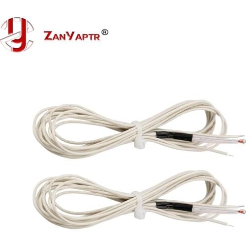 1Pcs 100K ohm NTC 3950 Thermistors with cable for 3D Printer Reprap Mend Free Shipping