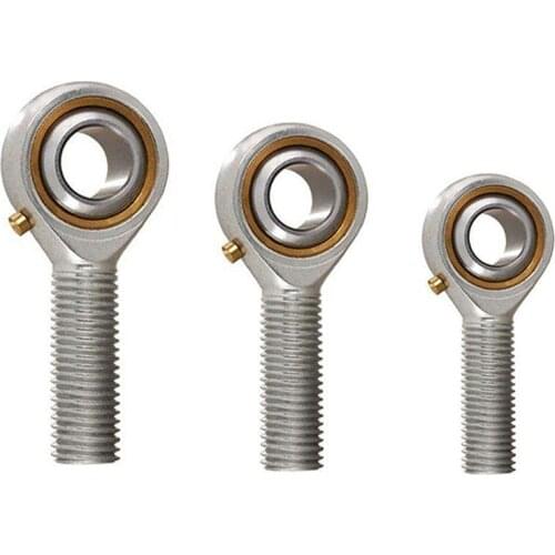4pcs POS20 POSL20 M20x1.5mm hole 20mm metric fish eye male left female right hand Rod Ends bearing thread ball joint