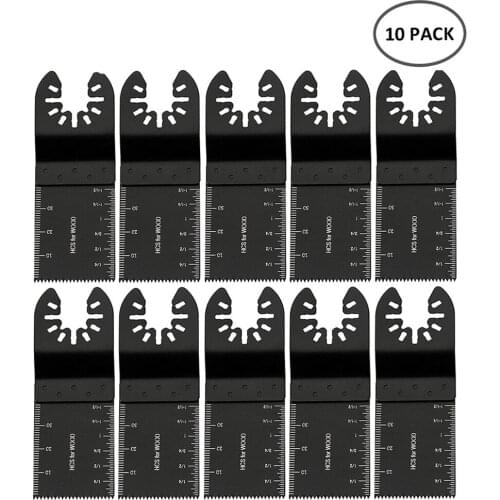 5/10pcs Multipurpose Metal Cutting Saw Blade Universal Oscillating Multi Tool Power Tool For Renovator Power Wood Cutting Tool