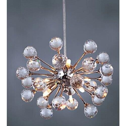 6 Lights G4 Crystal Pendant Lights Modern Nordic Hanglamp For Bedroom Living Room Decoration Pendant Lamp Lampara Colgante