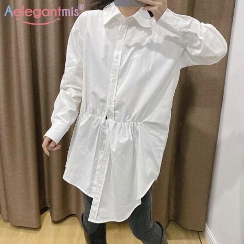 Aelegantmis Fashionable Shirt Dresses