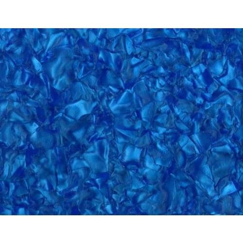 Acrylic/PMMA Pearlescent Mineral Crystal Sheets 3.0mm for Jewelries, Crafts, Art Works, Decoration - Sapphire (DH18)