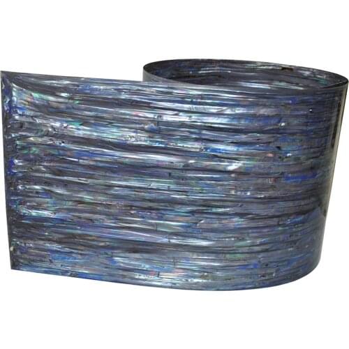 Gauge 0.5mm Celluloid Sheet Blue Oyster Wood Grain Drum Wrap Music Instrument Deco For Guitar Drum Luthier 62x16in
