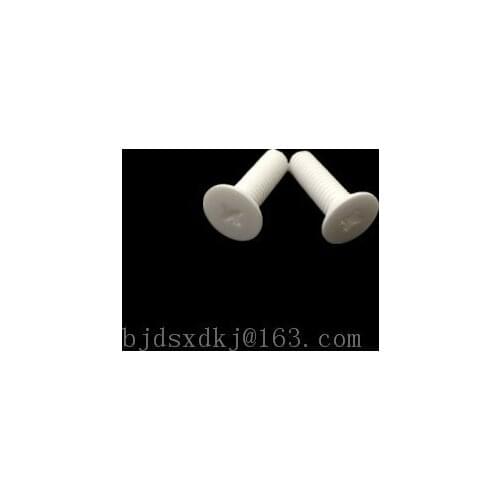 M8*20 screw / ceramic screw / 95% Alumina Ceramic Screw / anti-corrosion / panhead posidriv
