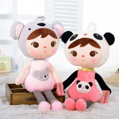 Small Kawaii Keppel Doll Fawn Panda Butterfly Koala Dinosaur Animal PP Cotton Filling Plush Toys Exquisite Decorate Kids Gifts