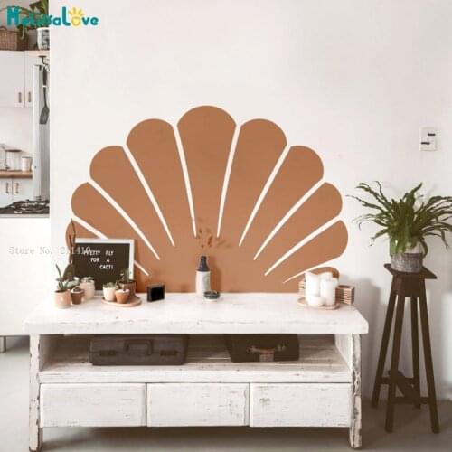 Cute Half Flower Arch Wall Sticker Home Kids Room Girls Bedside Decor Removable Nursery Decals YT6163