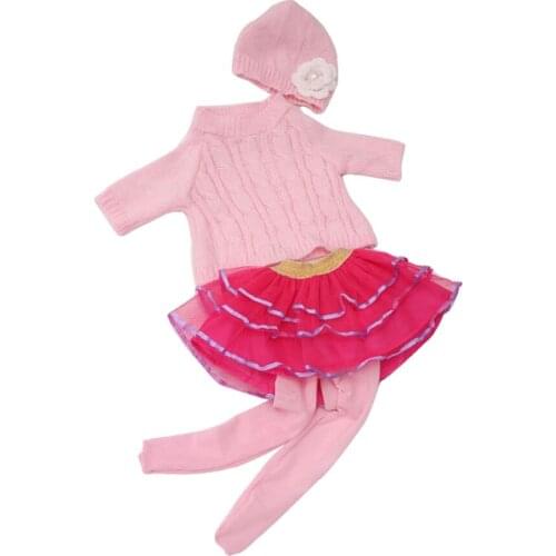 Clothes for 18'' AG American Doll Dolls Sweaters Dress Skirt Hat