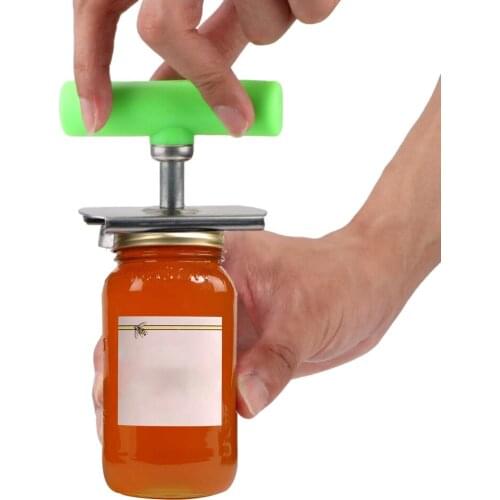Twist Off Stainless Steel Unscrew Tool 1-4 inches Lid Spiral Seal Capping Adjustable Can Bottle Jar Opener Labor-saving
