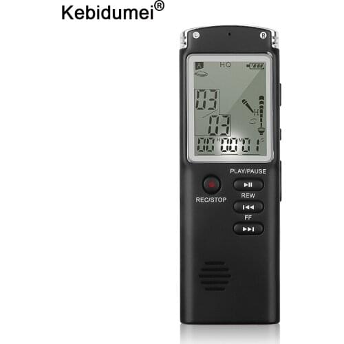 Professional 8GB Voice Recorder USB 96 Hours Dictaphone Digital Audio Interview Recorder With WAV MP3 Player REC Recording Pen