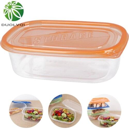 Rectangle Cake Fruit Packing Box Plastic Dessert Packing Boxes Disposable Lunch Box Eco-friendly Food Container Kitchen Tools