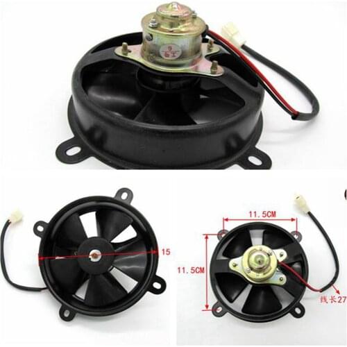 Radiator Thermo Electric Cooling Fan for 150cc 250cc ATV Go Kart