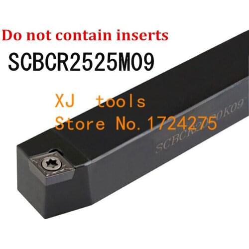 SCBCR2525M09/SCBCL2525M09 Indexable External turning tool holder,75 degrees Lathe machine cutting Tool Holder for CCMT09T304