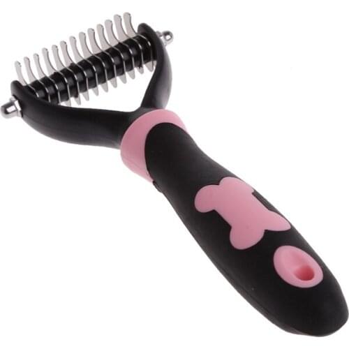 Dog Pet Brush Dematting Grooming Deshedding Tool Trimmer Comb Rake 10/13/18 Blades