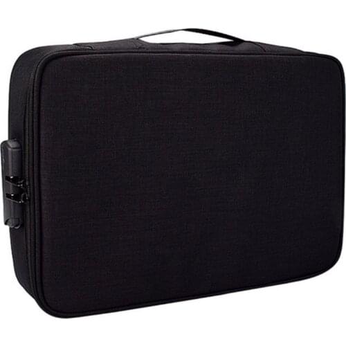 Document Ticket Bag Large Capacity Certificates Files Organizer for Home Travel Use To Store Important Items