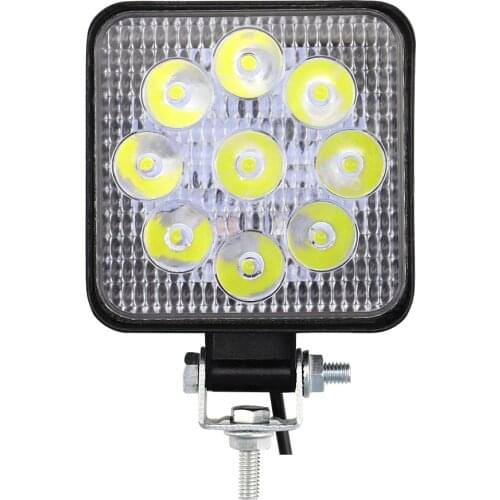 Led Light Bar 27w Led Bar 16barra Led Car Light for 4x4 Led Bar Offroad SUV ATV Tractor Boat Trucks Excavator 12V 24V Work Light