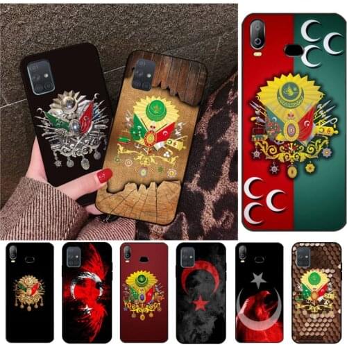Turkey Turkish Ottoman Empire Coat Of Arms phone Case For Samsung Galaxy A01 A11 A31 A81 A10 A20 A30 A40 A50 A70 A80 A71 A91 A51