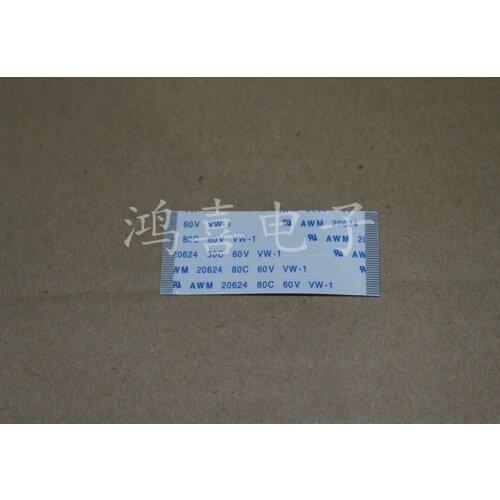 WZSM New AWM 20624 80C 60V VW-1 FFC FPC cable 0.5mm pitch 36 pin Length 50mm 60mm 80mm 100mm 120mm 150mm Forward Width 18.5mm