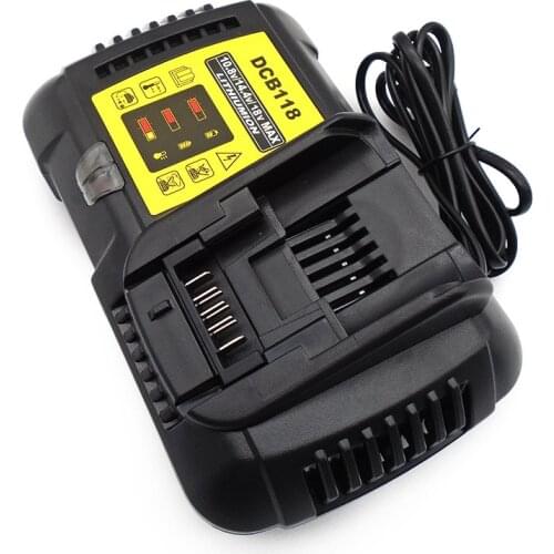 4.5A Lithium Battery Charger 100-240V Universal for Dewalt 10.8V / 14.4V / 20V Lithium ion Battery Fast Charger Hight quality