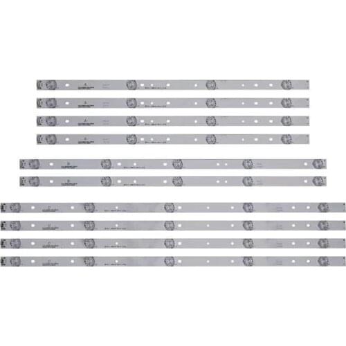 3-5set Original LED Backlight strip 55inch TV JS-D-JP5520-A41EC JS-D-JP5520-B51EC JS-D-JP5520-C51EC 6V