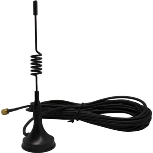 5pcs wireless rf module sucker antenna SW433-XP5M wire 5m 433MHz SMA connector antenna 2.0~3.0dBi free shipping