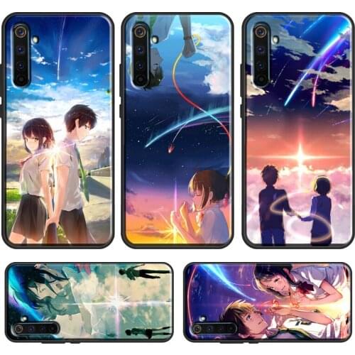 Your Name Anime kimi no nawa Case For OnePlus 8 7 Pro Nord 7T For OPPO Realme 6 7 X2 X7 X50 Pro XT C3 Reno 4 Pro A9