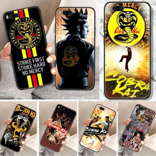 Cobra kai tv Phone Case For Xiaomi Mi Note 8 9 10 11 9T 10T A3 Lite Pro Ultra black soft coque luxury funda art cover trend