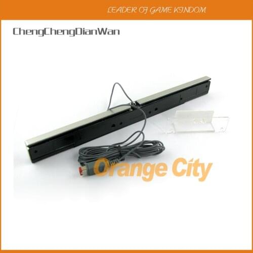 ChengChengDianWan For Wii Sensor Wired Motion Sensors Receivers ABS Sensor Bar Receivers For Wii Motion Sensor Bar Accessorie