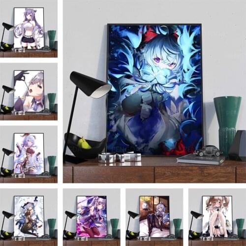 HD Prints Pictures Genshin Impact Home Decor Japanese Anime Paintings Canvas Modular Poster For Bedroom Wall Art No Framework
