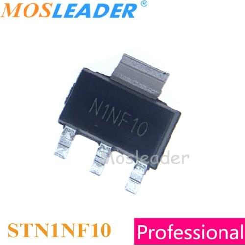 Mosleader STN1NF10 SOT223 100PCS 1000PCS N1NF10 100V 1A N-Channel High quality made in China
