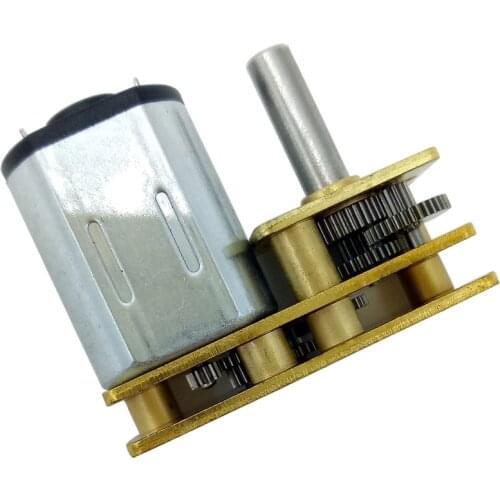 N20 Micro Mini DC Gear Motor 3V 6V 12V Low RPM 15 To 500RPM In DC Motor Adjustable Speed And Reversed For Robot Door Lock etc