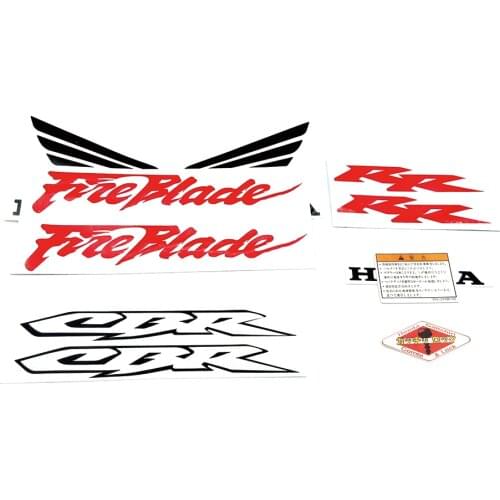 For Honda CBR 250RR 600RR 1000RR CBR250RR CBR1000RR Motorcycle CBR Fireblade Sticker Decal Fire Blade Tank Wheel Badge Emblem