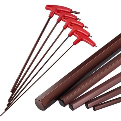 NEW Hex Wrench Set Screwdriver Universal Allen Key 3mm-8mm 1PCS Double-End T Type Hexagon Flat Ball Spanner Metric Hand Tools