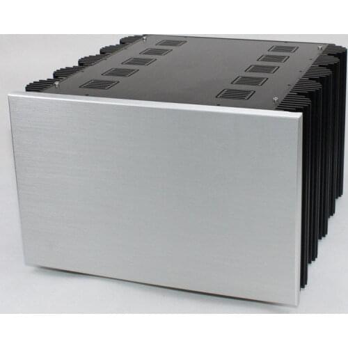 NEW luxury class A aluminum amplifier enclosure amplifier chassis BOX YA80