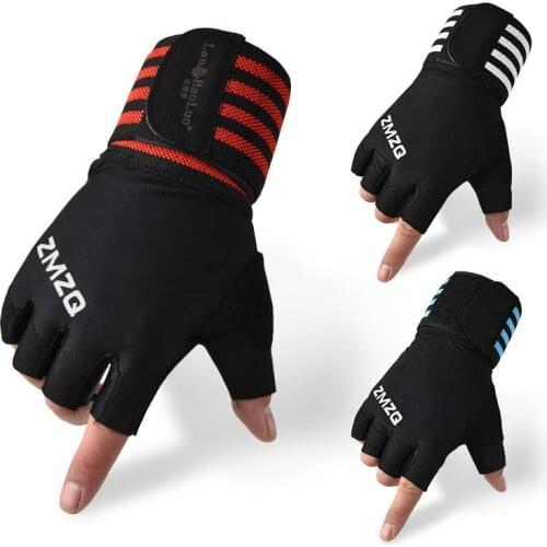 Gym Gloves For Weight Lifting Body Building Training Sports Exercise Sport Workout Glove For Men Women Fitness Equipment M/L/XL